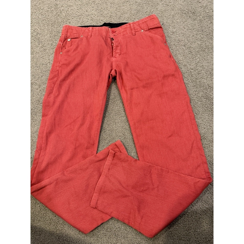 Edwin Men's Jeans Red Straight Leg Men's Size 44